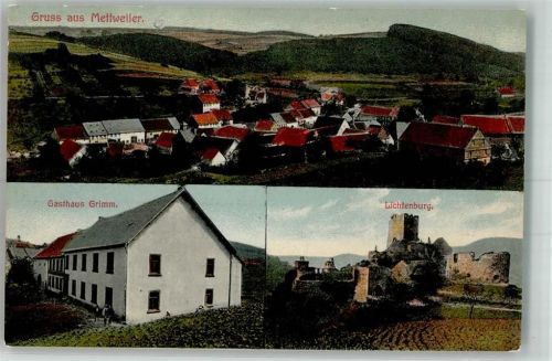 Mettweiler Gasthaus Grimm Lichtenburg