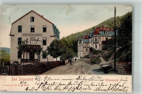 36364 W6427 Bad Salzschlirf 1904 - Villenviertel Villa Hohenzollern