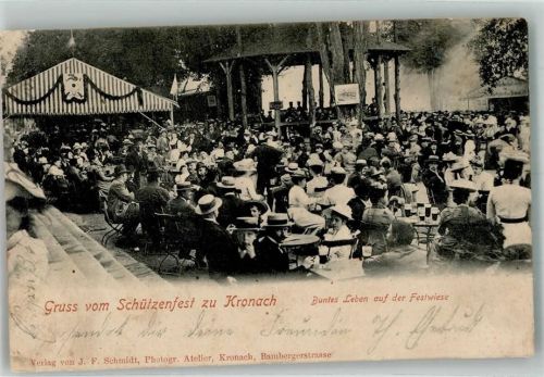 Kronach Schützenfest Festwiese Pavillon Festzelte
