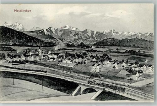Holzkirchen 1809 Eisenbahnlinie