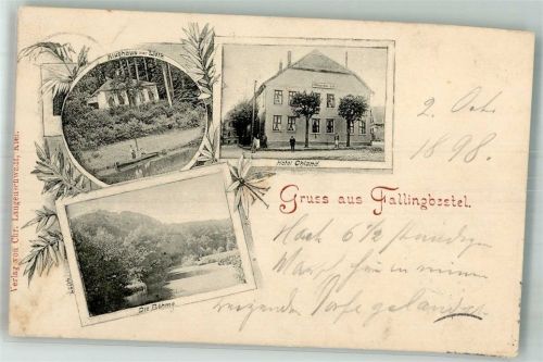 29683 W3032 Fallingbostel 1898 - Hotel Ohland Klubhaus zur Lieth Die Böhme