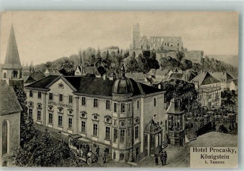 Königstein Hotel Procasky Burgruine