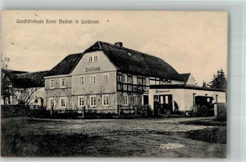 Klix 1916 Leichnam Geschäftshaus Ernst Buckan Ort lt. Stempel