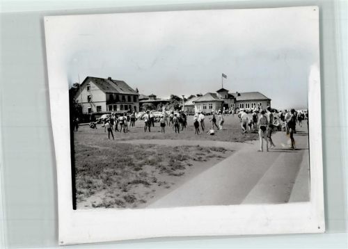 27472 W2190 Duhnen FOTO KEINE AK Lesehalle 1957