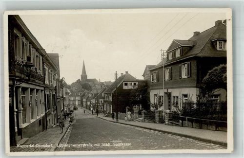 Ronsdorf Lüttringhauserstrasse Städt. Sparkasse