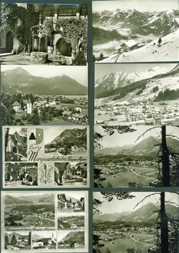 83250 W8215 Marquartstein Lot mit 19 AK und 4 Fotos einige mehrfach unterschiedliche Grössen Originale aus dem Archiv eines Ansichtskartenverlages