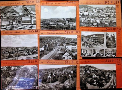 73453 W7083 Lustenau Kleinposten bis 20 Lot mit 17 AK Musterkarten Original aus Metzarchiv Bestellvorgänge und Auflagenzahlen