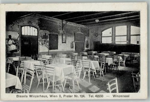 Wien Gasthaus Blasels Winzerhaus Prater 124