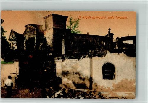 Gengeß Gyöngyös Komitat Heves Synagoge BOAKC