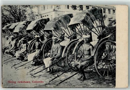 Colombo Hiring rickshaws