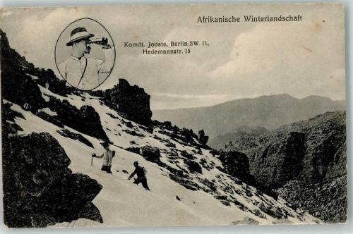 Komdt. Jooste Afrikanische Winterlandschaft Buren 1918 Gebrauchsspuren