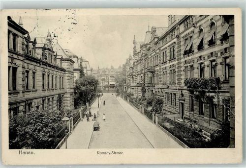 Hanau 1914 Ramsay Straße Kinder