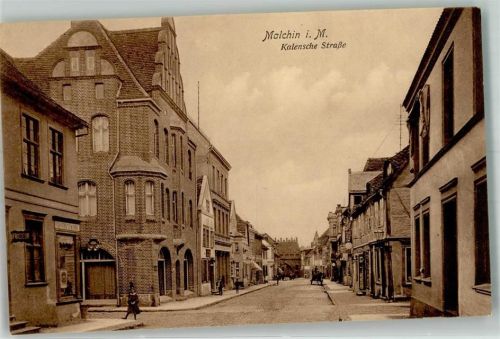 Malchin 1914 Kalensche Straße