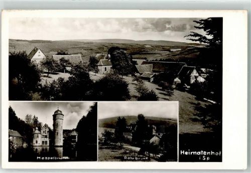 63875 W8751 Mespelbrunn - Wasserschloß Rohrbrunn Heimatenhof