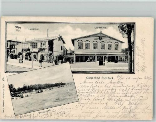 Niendorf 1904 Konditorei Logierhaus Badestrand
