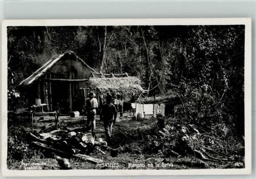 Rancho en la Selva , Edition Kohlmann Buenos Aires Mission Foto AK