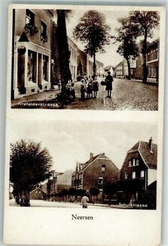 47877 W4156 Neersen , Niederrhein - Krefelderstraße Schulstraße