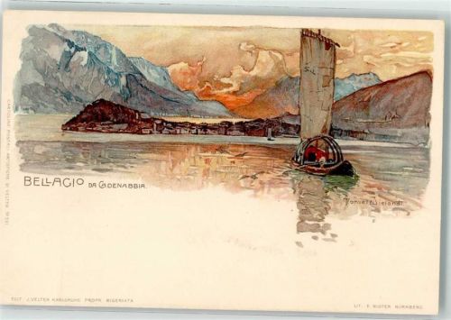 Bellagio da Cadenabbia sign. Manuel Wielandt