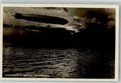 Friedrichshafen Bodensee Abendstimmung LZ 127