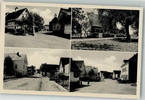 79365 W7831 Niederhausen , Breisgau - Kirchstraße Kinderschule Hauptstraße