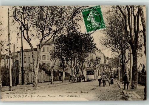 Toulon Maison Neuves Route Nationale Straßenbahn