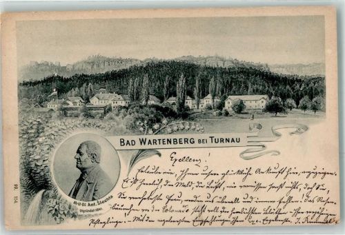 Turnov 1899 Bad Wartenberg M.U.Dc. Ant. Slechta sign.