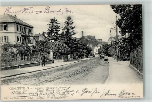 Königstein 1906 Frankfurter Strasse