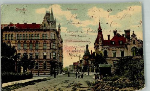 Olomouc Olmütz Gebrauchsspuren Parkgasse