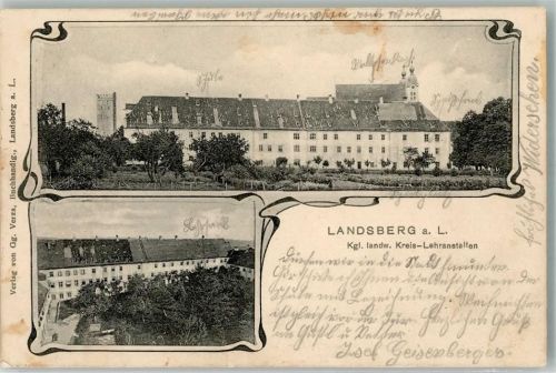 Landsberg 1906 Kgl. landw. Kreis-Lehranstalten