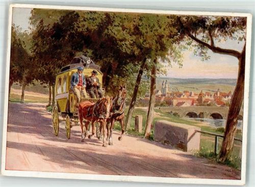 1936 Postkutsche Verlag Ackermann Reihe 634 Nr. 6256