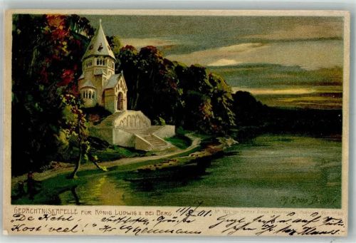 Berg 1901 Zieher, Ottmar Nr. 1671 Kapelle für König Ludwig II