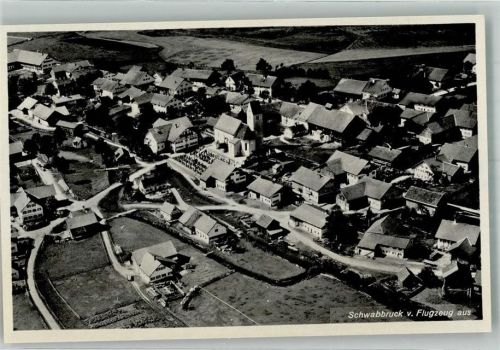 Schwabbruck Fliegeraufnahme Freigeg. R.L.M.