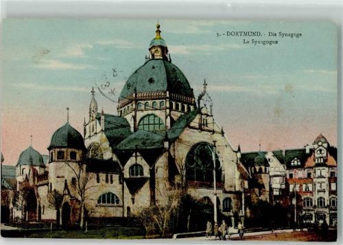 W4600 Dortmund Tempel Synagoge 1915