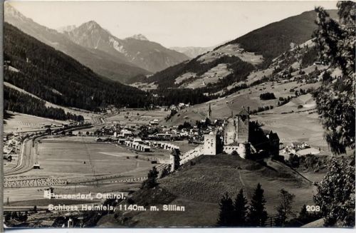 Panzendorf um 1950-60 Panzendorf, Schloß/castle -Heimfels-,Karl Oth AKU1