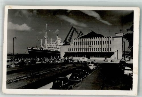 Gdingen Gdynia 1962 Foto AK Hafen Auto