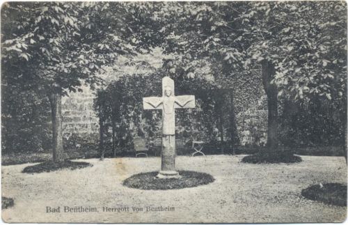 um 1910-20 Bad Bentheim, Kreuz/cross,R. W. W. O. AKU1