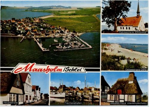 1970 Maasholm, Schlei,Cramers Kunstanstalt