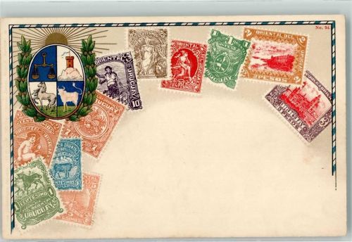 Montevideo Briefmarken Wappen