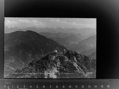 Bayrischzell Wendelstein m. Sonnenobservatorium, Blick auf Grossglockner