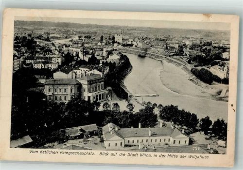 Wilna 1916 Feldpost WK I Nr. 166