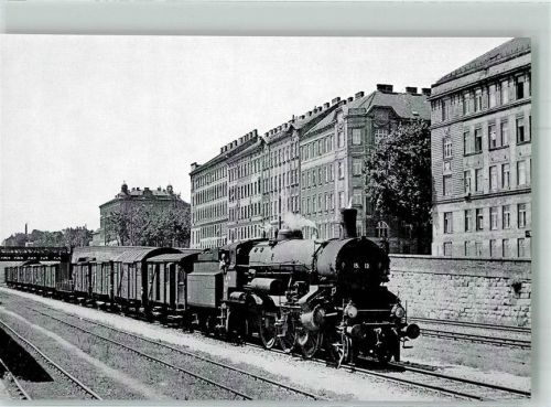 Wien Eisenbahn Schnellzuglokomotive Bahnhof Ottakring 1957
