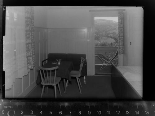 87534 W8974 Oberstaufen GLASNEGATIV Hotel Falken