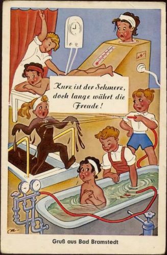 um 1950/60 Bad Bramstedt, Kuranwendungen,Schönig & Co AKU1