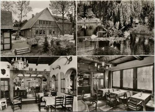 48291 W4404 Telgte 1958 - Telgte, Hotel Waldhütte AKU1