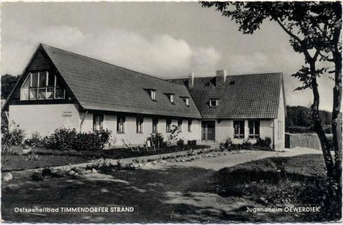 um 1950/60 Timmendorfer Strand, Jugendheim Öwerdieck AKU1