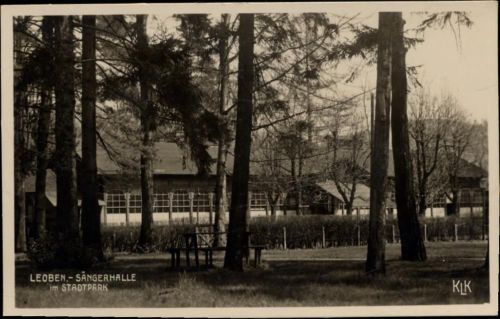 Löben 1930/40 - Löben, Sängerhalle im Stadtpark,Karl Krall AKU2
