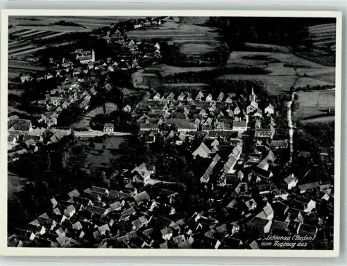 Lichtenau 1937 Fliegeraufnahme