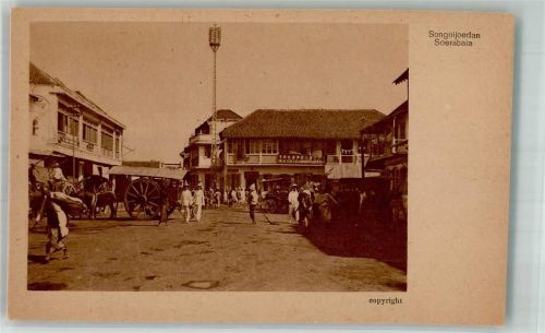 Surabaya Marktplatz Tracht
