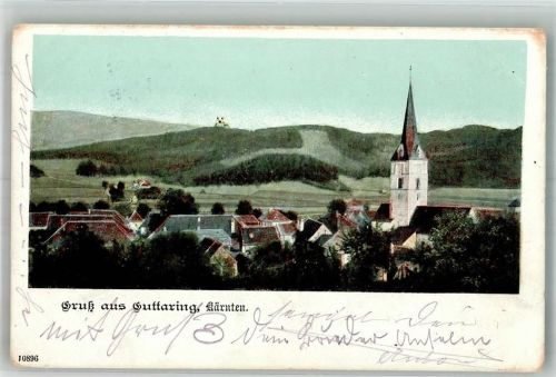 9334 Guttaring 1905 Gebrauchsspuren Kirche