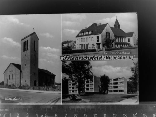 Friedrichsfeld Mehrfachbildkarte